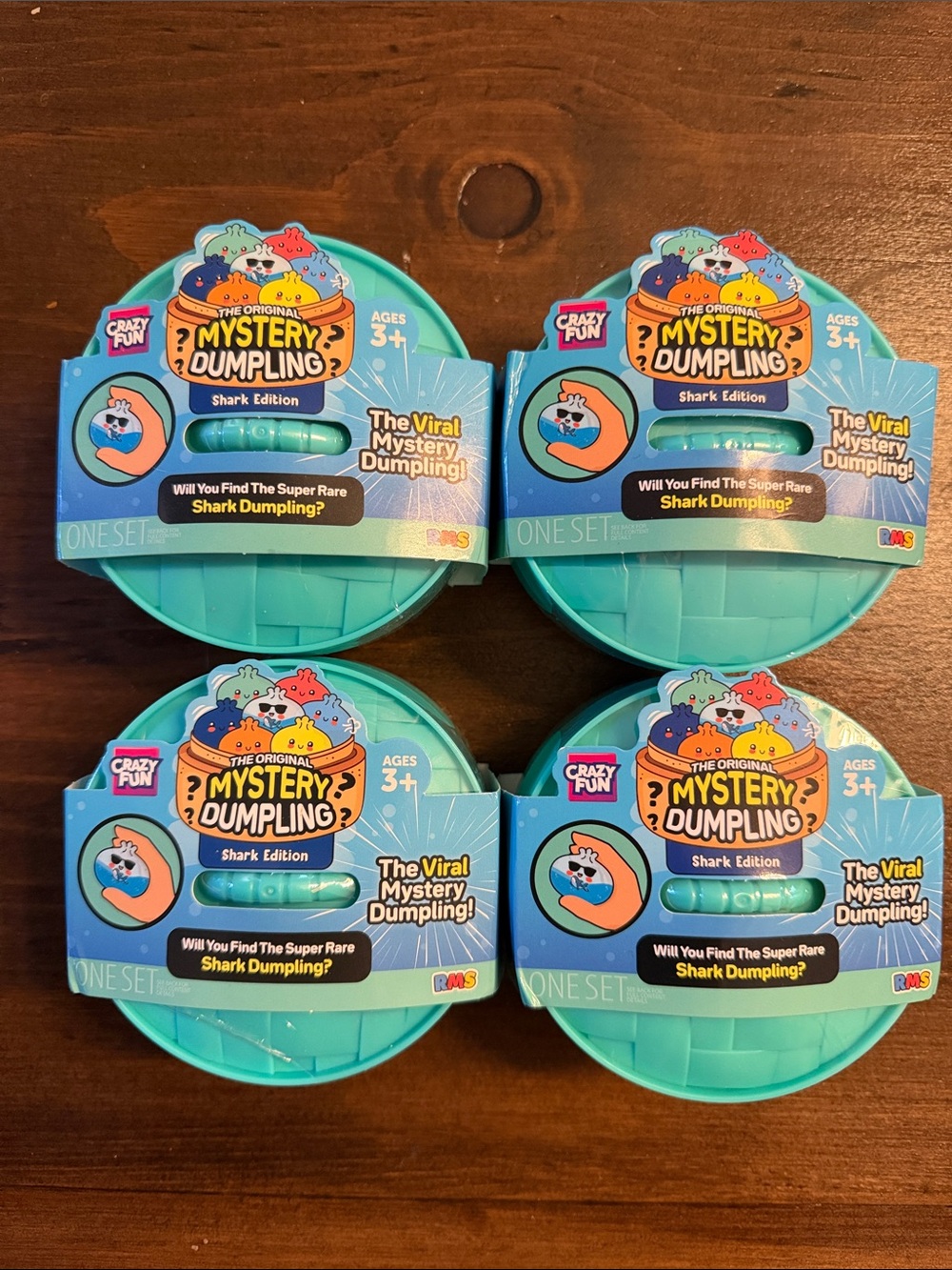 4 RMS Mystery Dumplings- Shark Edition